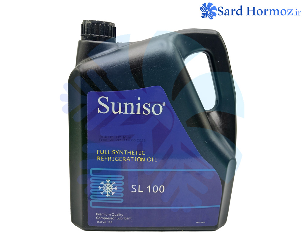روغن کمپرسور سرمایشی سانیسو Suniso مدل SL100 یکی از محصولات معتبر و پرکاربرد در سیستم‌های تبرید و تهویه مطبوع است که توسط شرکت Suniso تولید می‌شود.