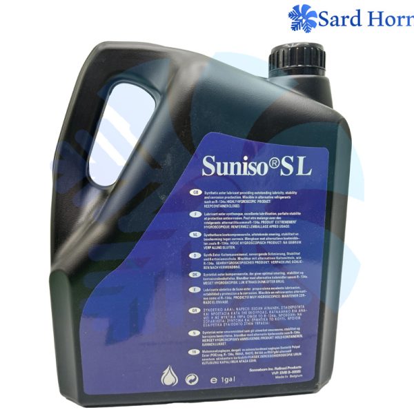 روغن کمپرسور سرمایشی سانیسو Suniso مدل SL100 یکی از محصولات معتبر و پرکاربرد در سیستم‌های تبرید و تهویه مطبوع است که توسط شرکت Suniso تولید می‌شود.